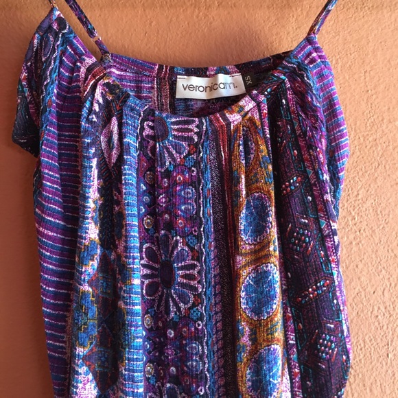 Pretty Patterned Veronica M Romper, Size XS - Picture 4 of 8